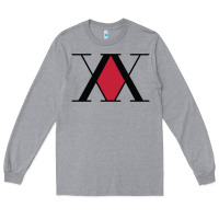Heather Grey x hunter x Long Sleeve Tee - artisFamous