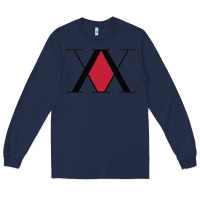 Navy x hunter x Long Sleeve Tee - artisFamous