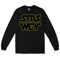 Black Stas Wey Long Sleeve Tee - artisFamous