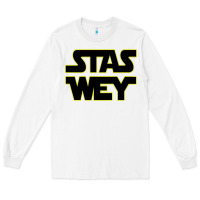 White Stas Wey Long Sleeve Tee - artisFamous