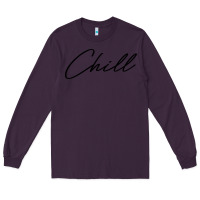 Plum chill Long Sleeve Tee - artisFamous