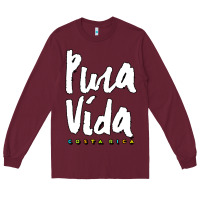 Costa Rica Pura Vida Long Sleeve Tee | Teevron