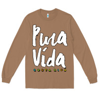 Toasted Coconut costa rica pura vida Long Sleeve Tee - artisFamous