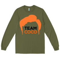 Army Green Team Coco Long Sleeve Tee - artisFamous