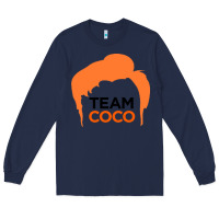 Navy Team Coco Long Sleeve Tee - artisFamous