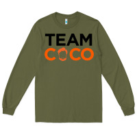Army Green Team Coco Long Sleeve Tee - artisFamous