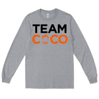 Heather Grey Team Coco Long Sleeve Tee - artisFamous