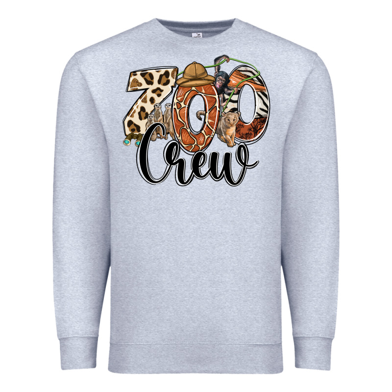 Zoo Crew Safari Animals Premium Sweatshirt by RanaPortraitStore | Teevron