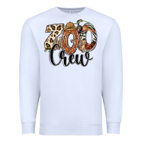 White zoo crew safari animals Premium Sweatshirt - RanaPortraitStore