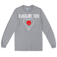 Heather Grey alkaline music Long Sleeve Tee - artisFamous