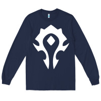 Navy horde symbol Long Sleeve Tee - artisFamous