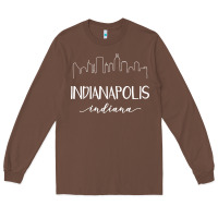 Chestnut indiana Long Sleeve Tee - artisFamous