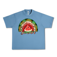 Pebble Blue watermelon summer rainbow Urban Heavy Tee - Jasminsmagicworld