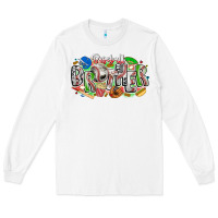 White baseball brother Long Sleeve Tee - CowhideDigitalArt
