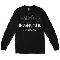 Black indiana Long Sleeve Tee - artisFamous