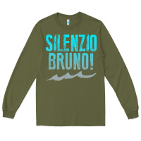 Army Green luca silenzio bruno! Long Sleeve Tee - artisFamous