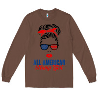 Chestnut all american trump girl Long Sleeve Tee - artisFamous