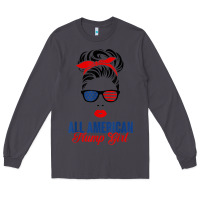 Smoke all american trump girl Long Sleeve Tee - artisFamous