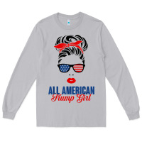 Moon Dust all american trump girl Long Sleeve Tee - artisFamous