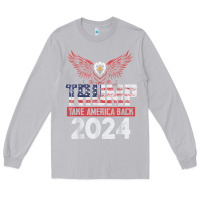 Moon Dust trump 2024 take america back Long Sleeve Tee - artisFamous
