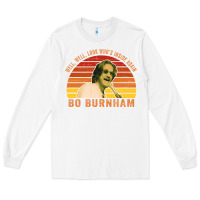 White Bo Burnham T-shirt, Well, Well. Look Who's Inside Again Long Sleeve Tee - artisFamous
