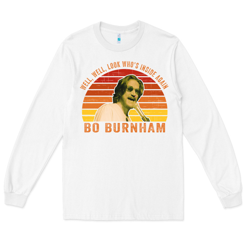 Bo Burnham T-shirt, Well, Well. Look Who's Inside Again Long Sleeve Tee by artisFamous | Teevron