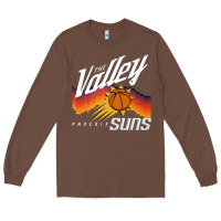 Chestnut the valley oop phoenix basketball retro sunset basketball t shirt Long Sleeve Tee - artisFamous