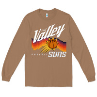 Toasted Coconut the valley oop phoenix basketball retro sunset basketball t shirt Long Sleeve Tee - artisFamous