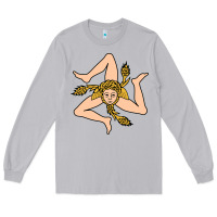 Moon Dust sicilian triskelion Long Sleeve Tee - artisFamous