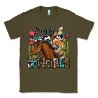 Army Green long live cowgirls Classic Tee - OliviaCreatesArt