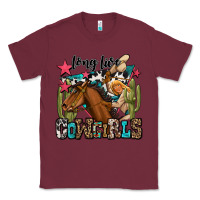 Burgundy long live cowgirls Classic Tee - OliviaCreatesArt