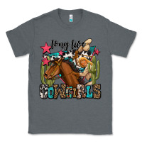 Charcoal Heather long live cowgirls Classic Tee - OliviaCreatesArt