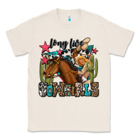 Natural long live cowgirls Classic Tee - OliviaCreatesArt
