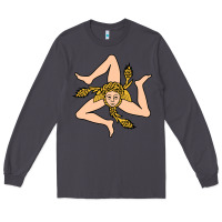 Smoke sicilian triskelion Long Sleeve Tee - artisFamous