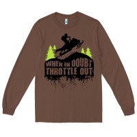Chestnut snowmobile throttle Long Sleeve Tee - artisFamous