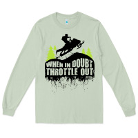 Matcha snowmobile throttle Long Sleeve Tee - artisFamous