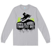Moon Dust snowmobile throttle Long Sleeve Tee - artisFamous