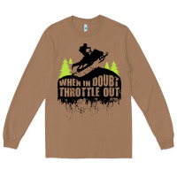 Toasted Coconut snowmobile throttle Long Sleeve Tee - artisFamous