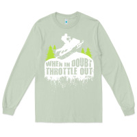 Matcha snowmobile throttle Long Sleeve Tee - artisFamous