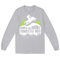 Moon Dust snowmobile throttle Long Sleeve Tee - artisFamous