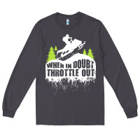 Smoke snowmobile throttle Long Sleeve Tee - artisFamous