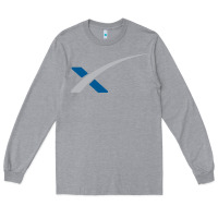 Heather Grey space X Long Sleeve Tee - artisFamous