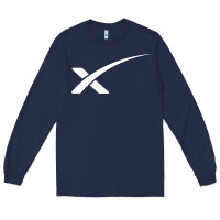 Navy space X Long Sleeve Tee - artisFamous