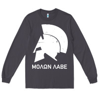 Smoke spartan helmet Long Sleeve Tee - artisFamous