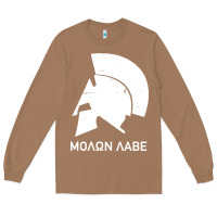 Toasted Coconut spartan helmet Long Sleeve Tee - artisFamous