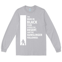 Moon Dust the man in black fled across the desert Long Sleeve Tee - artisFamous