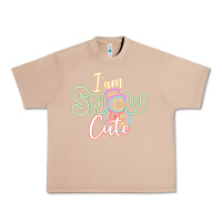 Burro T am SNOW CUTE Urban Heavy Tee - CowhideDigitalArt