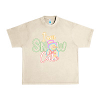 Sandshell T am SNOW CUTE Urban Heavy Tee - CowhideDigitalArt