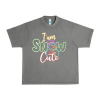 Tornado T am SNOW CUTE Urban Heavy Tee - CowhideDigitalArt