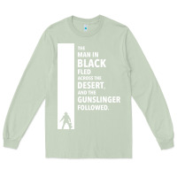 Matcha the man in black fled across the desert Long Sleeve Tee - artisFamous